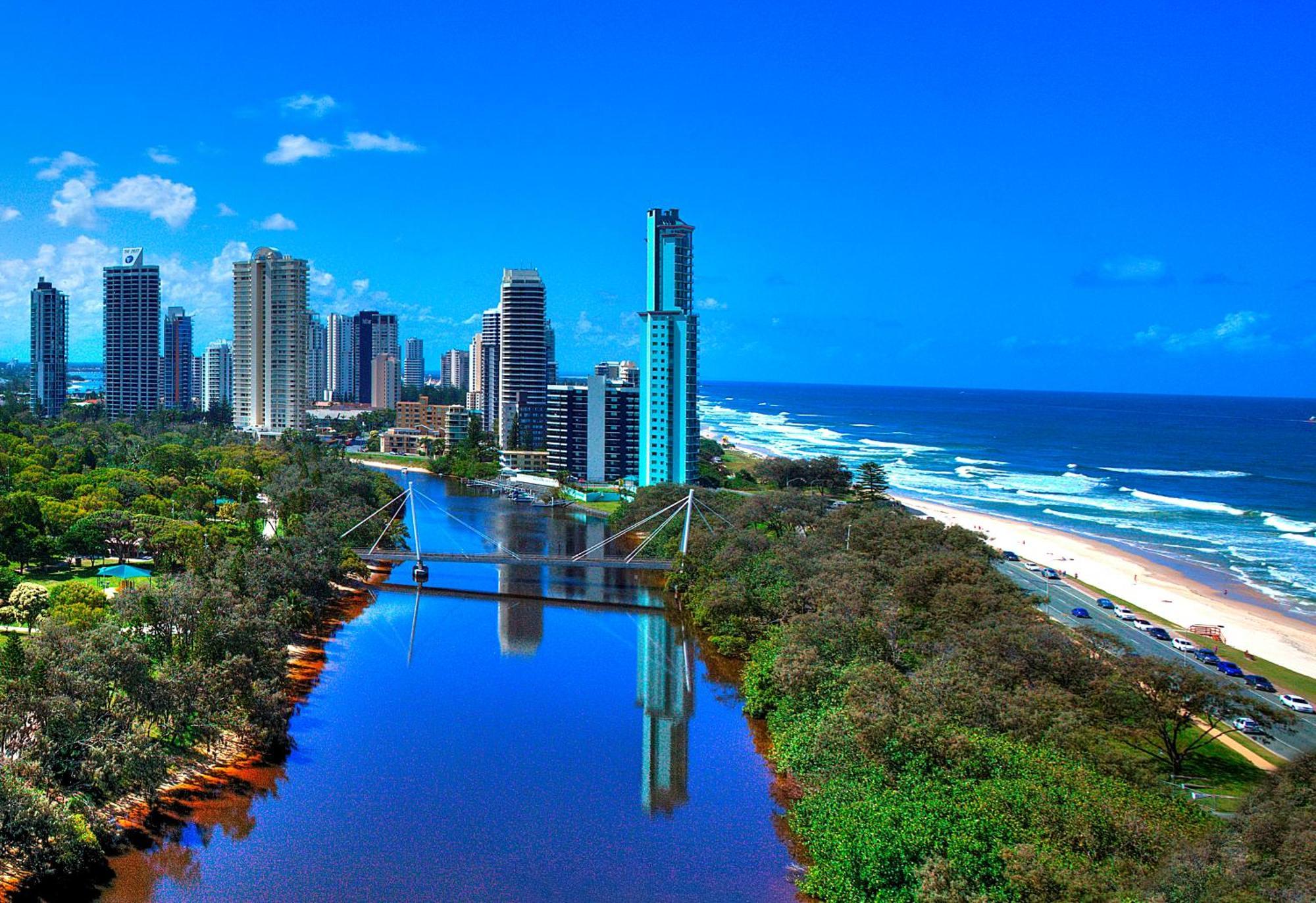 Narrowneck Court Holiday Apartments Gold Coast Exterior foto